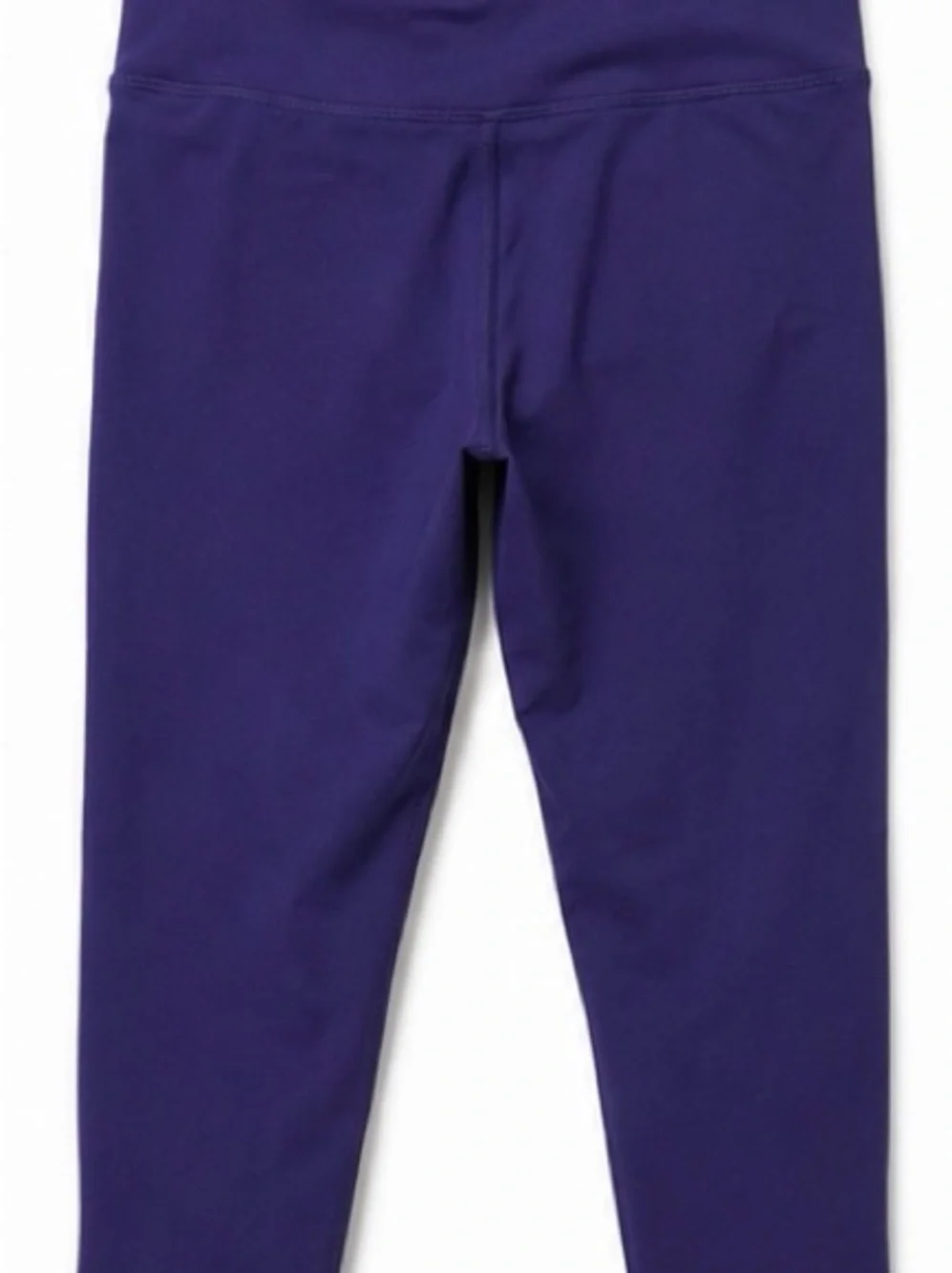 Under Armour Girls Purple Athletic Leggings with Reflective Logo